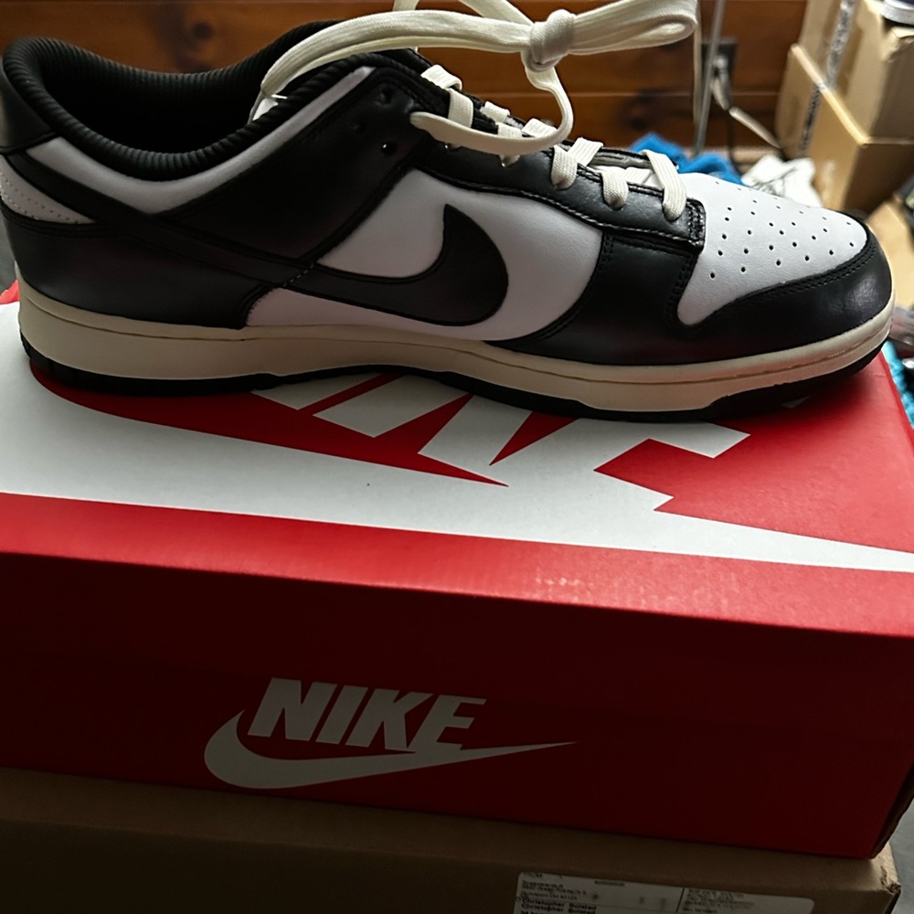 NIKE Dunk low WOMENS Panda VINTAGE ⚡️